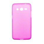 Coque silicone unie compatible givré rose samsung galaxy core 2 - neuf Coque silicone unie compatible givré rose samsung galaxy core 2 - neuf