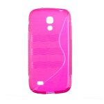 Coque silicone unie compatible givré rose samsung galaxy s4 mini - neuf Coque silicone unie compatible givré rose samsung galaxy s4 mini - neuf
