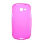Coque silicone unie compatible givr rose samsung galaxy trend lite - neuf