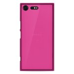 Coque silicone unie compatible givré rose sony xperia xz premium - neuf Coque silicone unie compatible givré rose sony xperia xz premium - neuf