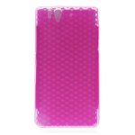Coque silicone unie compatible givré rose sony xperia z - neuf Coque silicone unie compatible givré rose sony xperia z - neuf