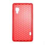 Coque silicone unie compatible givr rouge lg optimus l5 ii - neuf