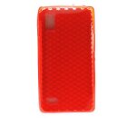 Coque silicone unie compatible givr� rouge lg optimus l9 - neuf