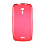 Coque silicone unie compatible givr� rouge wiko darknight - neuf