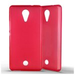 Coque silicone unie compatible givr� rouge wiko tommy - neuf