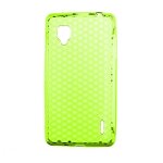Coque silicone unie compatible givr vert lg optimus g - neuf