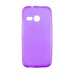 Coque silicone unie compatible givr violet htc one mini 2 - neuf