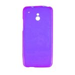 Coque silicone unie compatible givr� violet htc one mini - neuf