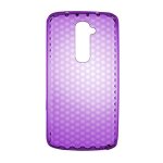 Coque silicone unie compatible givr violet lg optimus g2 - neuf