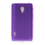 Coque silicone unie compatible givr violet lg optimus l7 ii - neuf