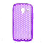 Coque silicone unie compatible givré violet samsung galaxy ace 2 - neuf Coque silicone unie compatible givré violet samsung galaxy ace 2 - neuf