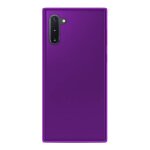Coque silicone unie compatible givr� violet samsung galaxy note 10 - neuf