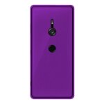 Coque silicone unie compatible givré violet sony xperia xz3 - neuf Coque silicone unie compatible givré violet sony xperia xz3 - neuf
