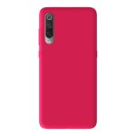 Coque silicone unie mat rose compatible xiaomi mi 9 se - neuf