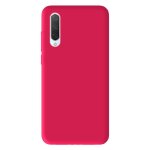 Coque silicone unie mat rose compatible xiaomi mi 9 lite - neuf