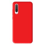 Coque silicone unie mat rouge compatible xiaomi mi 9 lite - neuf
