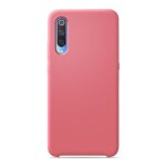 Coque silicone unie soft touch rose compatible xiaomi mi 9 se - neuf