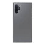Coque silicone unie transparent compatible samsung galaxy note 10 plus - neuf