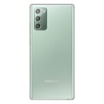Coque silicone unie transparent compatible samsung galaxy note 20 ultra - neuf