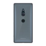 Coque silicone unie transparent compatible sony xperia xz2 - neuf