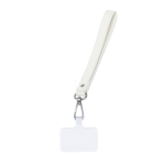 Cordon universel ine wrist en cuir recycl blanc - neuf