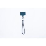 Cordon universel ine wrist en cuir recycl bleu - neuf