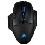 Corsair dark core rgb pro souris droitier rf wireless + bluetooth + usb type - a optique 18000 dpi - ...