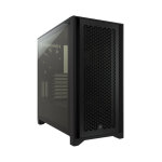 Corsair icue 4000d rgb midi tower noir - neuf