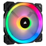 Corsair ll120 rgb boitier pc ventilateur 12 cm noir, blanc - neuf