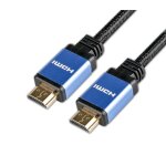 D2 cable hdmi 2. 1 ultra hd 8k connecteurs en or nylon tress� - high speed par ethernet full hd 1080p ...