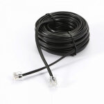 D2 diffusion d2rj111000 câble de téléphone 10 m noir - neuf D2 diffusion d2rj111000 câble de téléphone 10 m noir - neuf