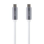 Dcu advance tecnologic 30402010 c�ble usb 1 m usb 3. 2 gen 2 (3. 1 gen 2) usb c gris - neuf