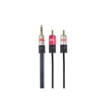 Dcu advance tecnologic 30701260 câble audio 10 m 3, 5mm 2 x rca noir, rouge, acier inoxydable - neuf Dcu advance tecnologic 30701260 câble audio 10 m 3, 5mm 2 x rca noir, rouge, acier inoxydable - neuf