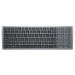 Dell kb740 clavier bureau rf sans fil + bluetooth azerty fran�ais gris, noir - neuf