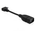 Delock 83104 c�ble usb 0, 11 m usb 2. 0 micro - usb b usb a noir - neuf