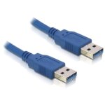 Delock usb 3. 0 - a male / male - 2m c�ble usb usb a bleu - neuf