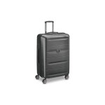 Delsey - comete + - valise trolley rigide - noir - taille xl - v : 98. 83 l - 77 x 50 x 30 cm - neuf