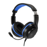 Deltaco gaming - casque gaming st�r�o pour ps5, haut - parleurs st�r�o 40mm, micro flexible - neuf