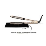 Demeliss xcurler 3965 - lisseur boucleur professionnel - dos chauffant - ceramique - 56 w - dore - neuf ...