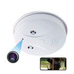 Dtecteur de fume camra espion hd 1080p mouvement vidosurveillance ir wifi yonis - neuf