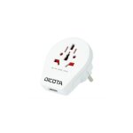 Dicota d31282 adaptateur de puissance & onduleur intrieure blanc - neuf