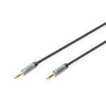 Digitus cble de raccordement audio, jack mle 3, 5 mm vers jack mle 3, 5 mm - neuf