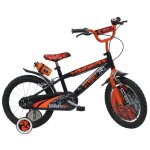 Dino bikes street art vélo de ville noir, orange 16 - neuf Dino bikes street art vélo de ville noir, orange 16 - neuf