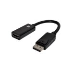 Displayport vers hdmi compatible 1080p 60hz 10 cm format adaptateur - neuf