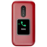 Doro 2880 (4g) avec socle de chargement, rouge - neuf