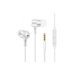 Ecouteurs metal pour smartphone avec micro et telecommande reglage son kit main libre intra - auriculaire ...