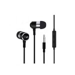 Ecouteurs metal pour smartphone avec micro et telecommande reglage son kit main libre intra - auriculaire ... Ecouteurs metal pour smartphone avec micro et telecommande reglage son kit main libre intra - auriculaire ...