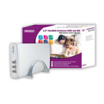 Eminent portable 3. 5 harddisk enclosure sata and ide gris aliment par port usb - neuf