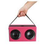 Enceinte bluetooth nomade rose pour tablettes tactiles - neuf