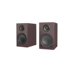 Enceintes connectes hi fi triangle elara ln01a edition limite aubergine vendues  la paire - neuf